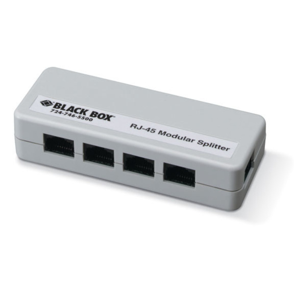 Black Box Rj-45 Modular Splitter, 5-Position, 8 X FM800-R2